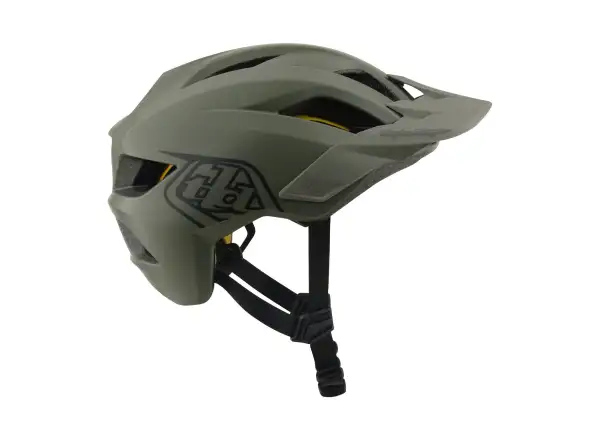 Troy Lee Designs Youth Flowline MIPS detská prilba Point Army/Phantom