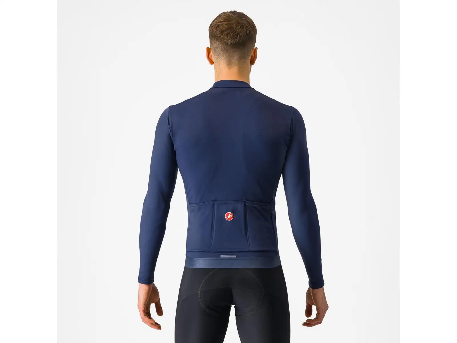 Castelli Espresso Thermal pánsky dres Belgian Blue