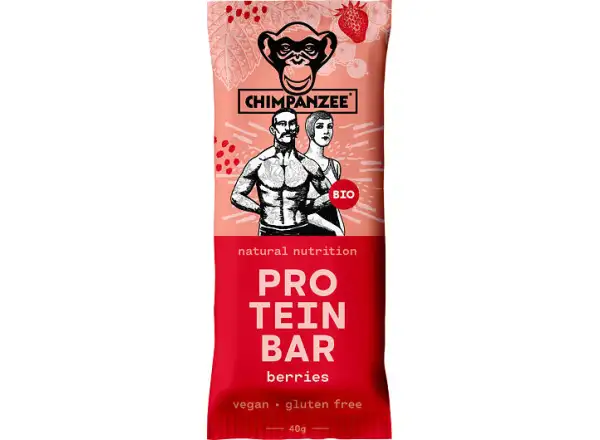 Chimpanzee Bio Protein Bar proteínová tyčinka Berries 40 g