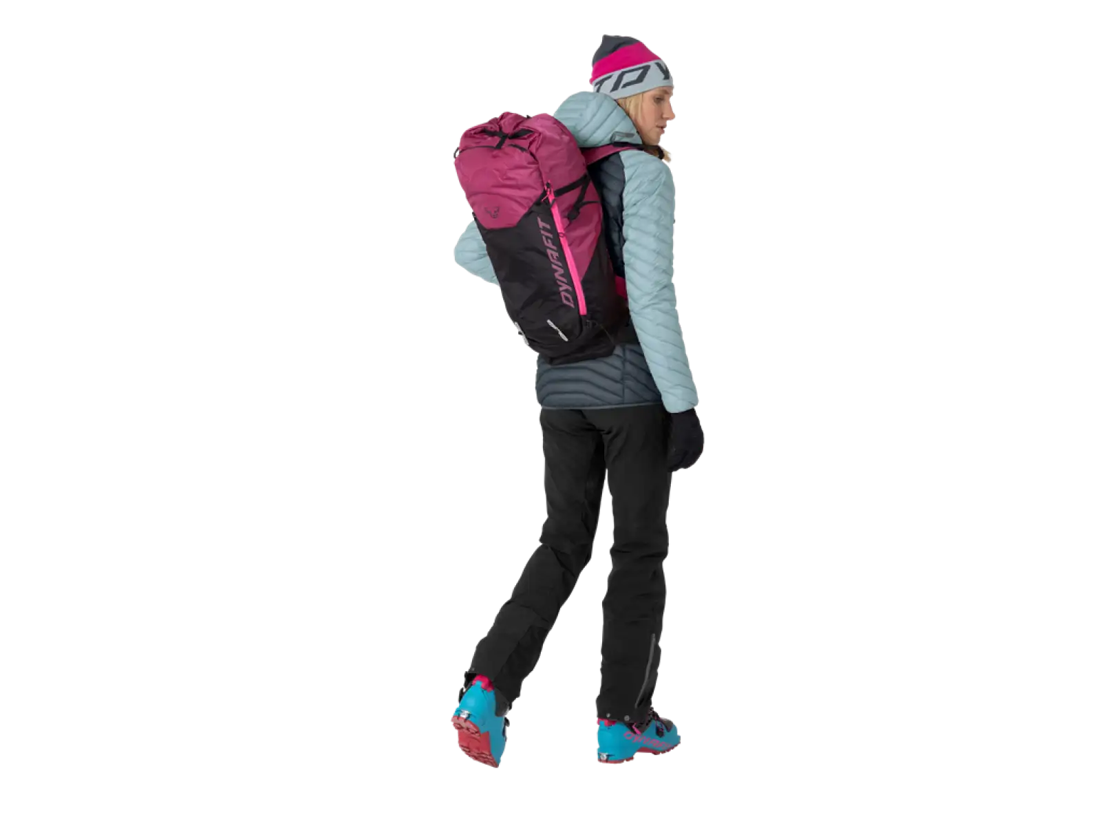 Dynafit Radical 30+ dámsky skialpinistický batoh 30 l Magenta/Black Out