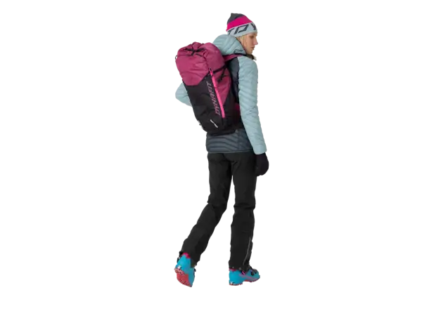 Dynafit Radical 30+ dámsky skialpinistický batoh 30 l Magenta/Black Out