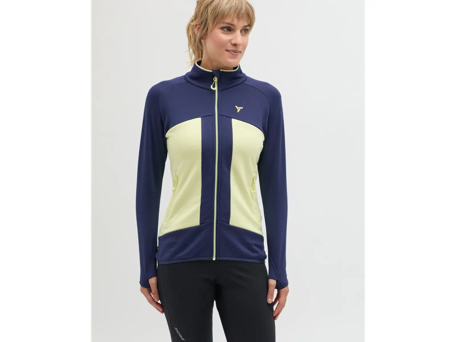 Silvini Valdaora dámska mikina Navy/Yellow