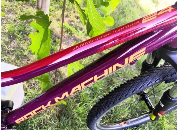 Rock Machine Catherine VB 24" horský bicykel gloss crimson/orange/crimson