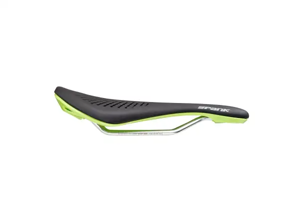 Spank Oozy 220 MTB sedlo čierna/zelená