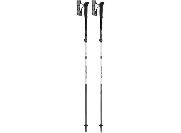 Leki Skytera FX Carbon SL trekingové palice White/Black veľ.100-120 cm