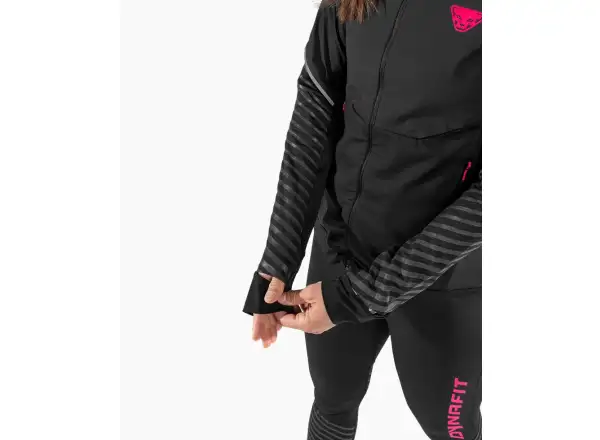 Dynafit Alpine Reflective dámska bunda Black Out/Pink Glo