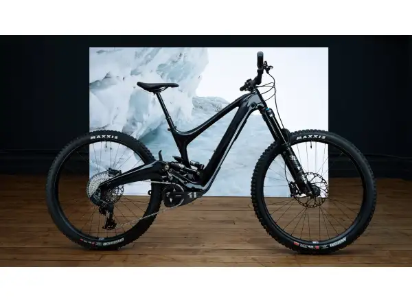Ibis Oso GX T-Type celoodpružený elektrobicykel Smokey Black