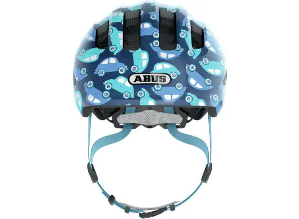 Abus Smiley 3.0 LED detská prilba Blue Car