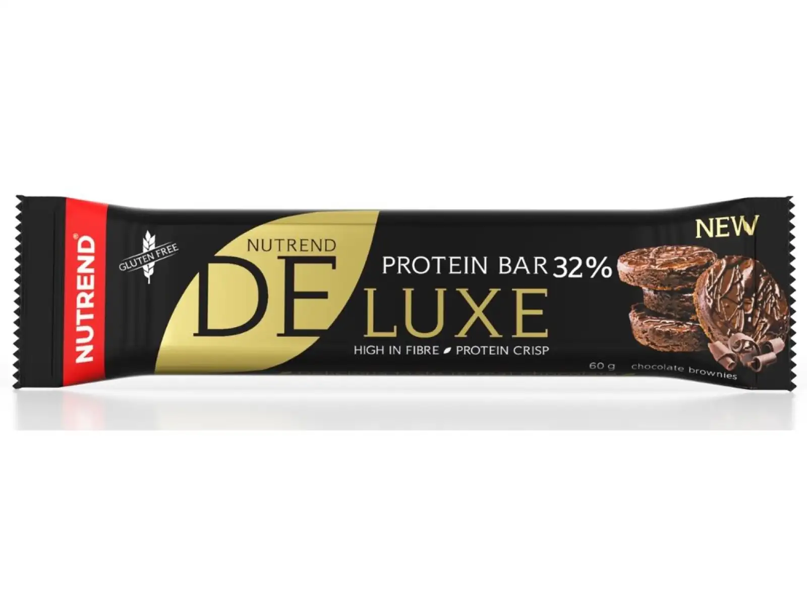 Nutrend Deluxe Protein Bar 60g čokoládové brownies
