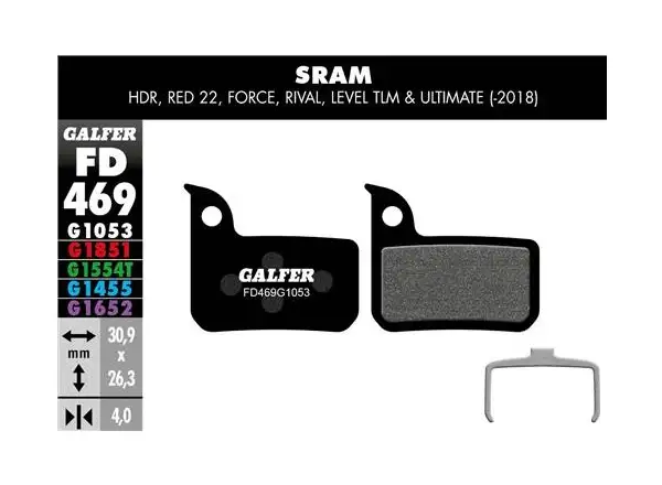 Galfer FD469 Standard pre Sram HRD, Red, Force, Rival