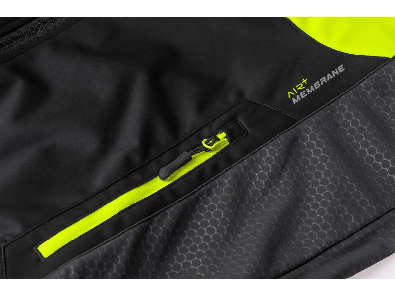 Etape Strong 2.0 pánska bunda čierna/žltá fluo