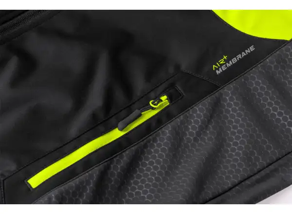 Etape Strong 2.0 pánska bunda čierna/žltá fluo