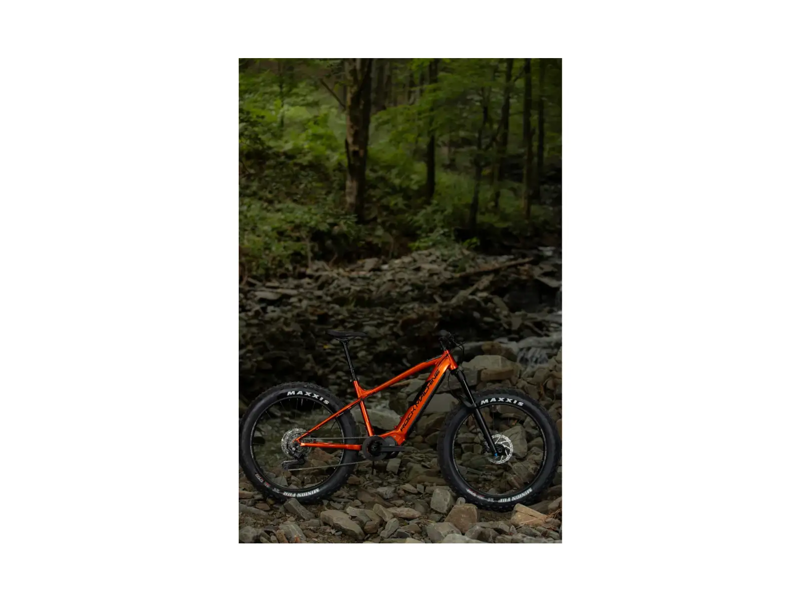 Rock Machine VYÖRY e90-26 fatbike elektrobicykel Metallic Orange/Black VZORKA