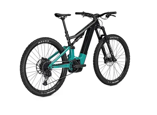 Focus Jam2 8.7 DI 625 Wh horský elektrobicykel Carbon Raw Glossy/Bluegreen Glossy
