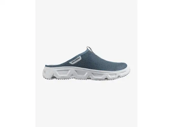 Salomon Reelax Slide 6.0 pánske šľapky Blue Ashes/White/Pearl blue
