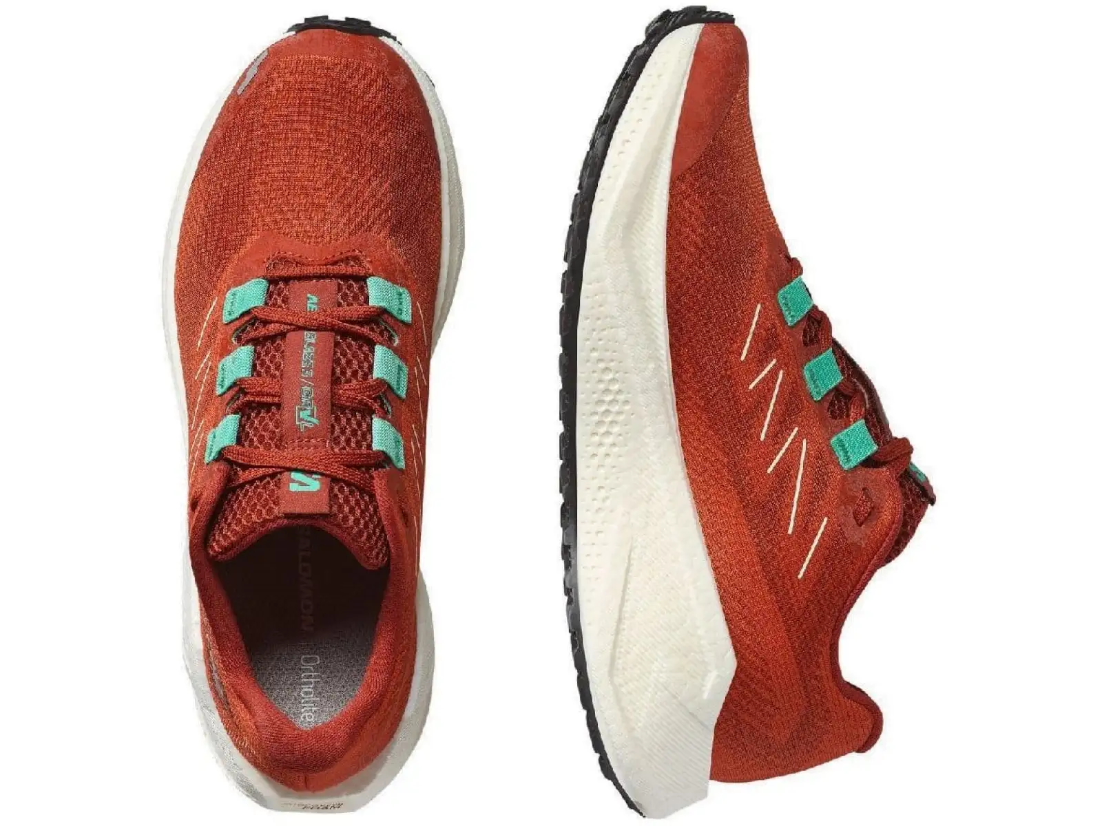Salomon Aero Blaze 3 GRVL W dámske bežecké topánky Burnt Ochre/Vanilla Ice/Vanilla Ice