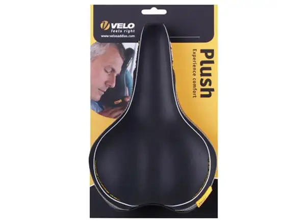 Gélové sedlo Velo Plush vo forme medovej plástvy