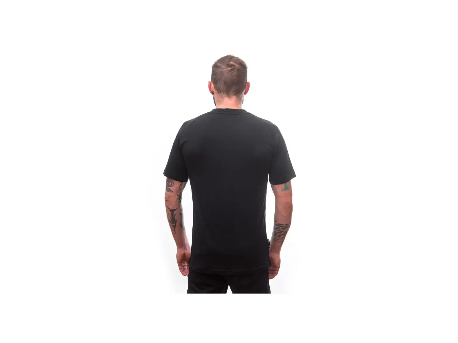Sensor Merino Air PT Locate pánske tričko krátky rukáv čierna