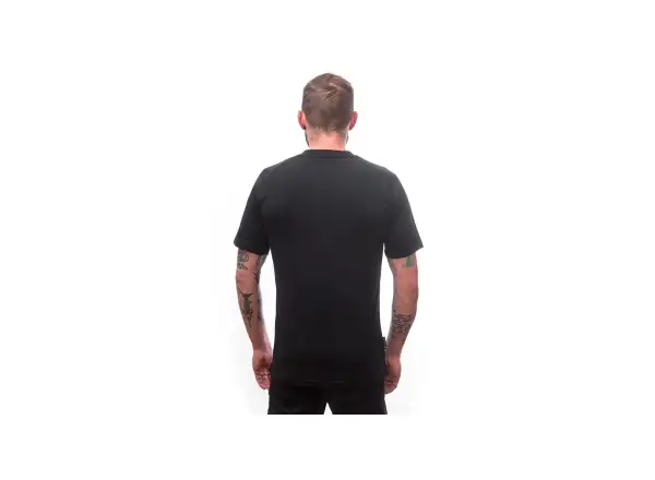 Sensor Merino Air PT Locate pánske tričko krátky rukáv čierna