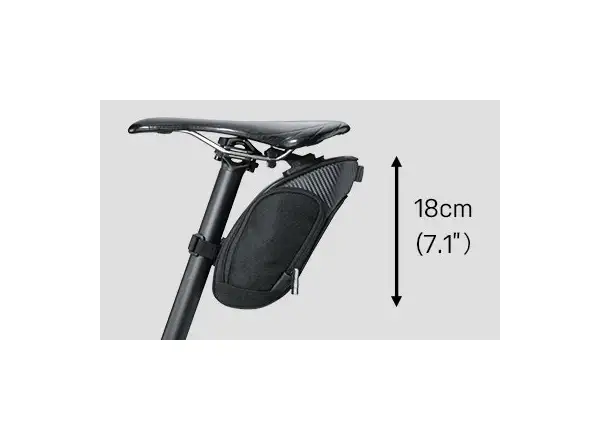 Topeak Mondo Pack podsedlová taška 1,2 l čierna