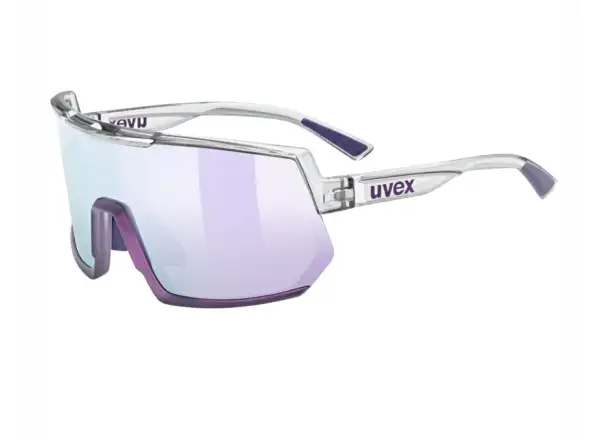 Uvex Sportstyle 235 okuliare Clear/Met Purple/Mirror Lavender