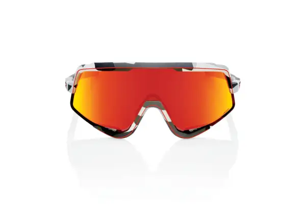 100% Glendale HiPER Red Multilayer okuliare grey camo/red