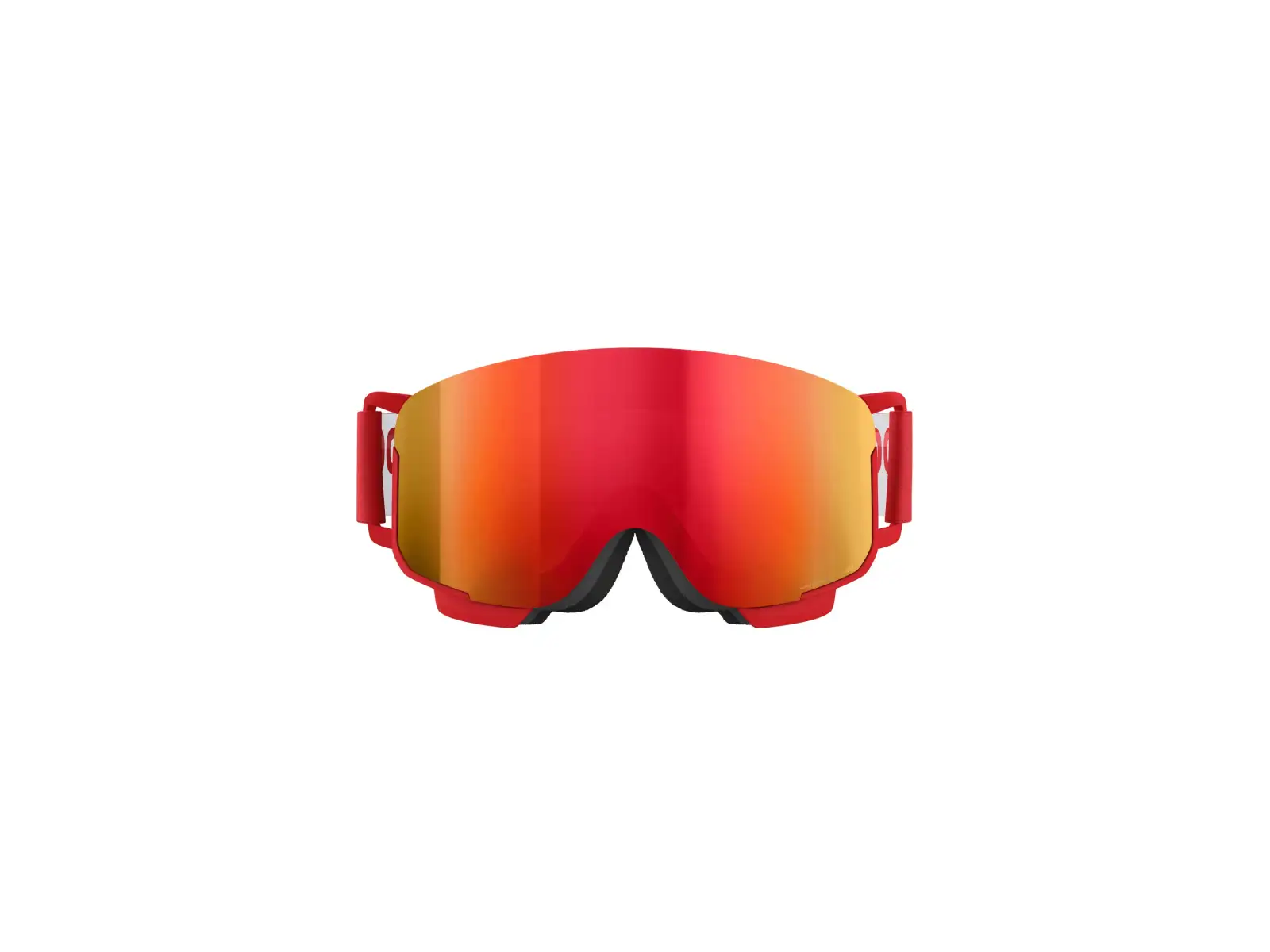 POC Nexal Mid lyžiarske okuliare Prismane Red/Partly Sunny Red