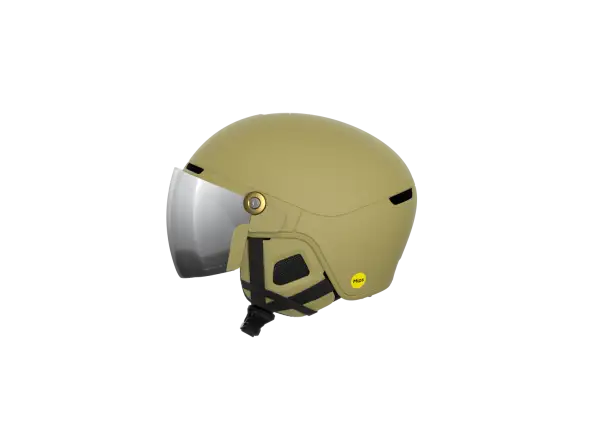 POC Obex Visor lyžiarska prilba Olivine Green/Clarity Universal/Partly Sunny/Silver