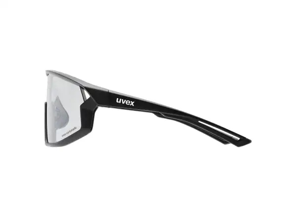 Uvex Skyryse V slnečné okuliare Black Matt/Litemirror Silver