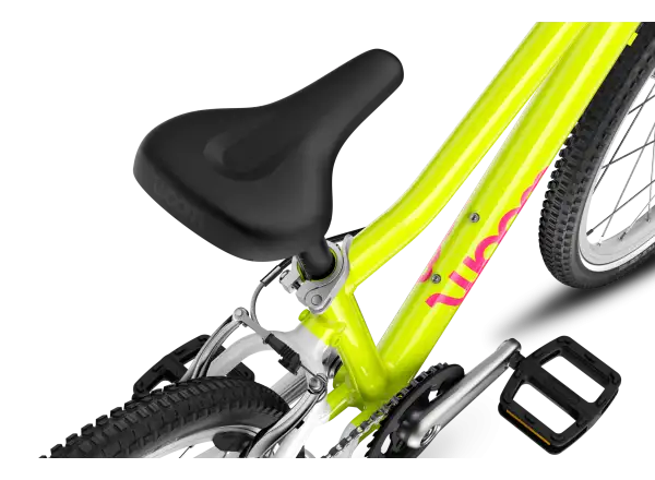 Woom GO 4 detský bicykel neon lime