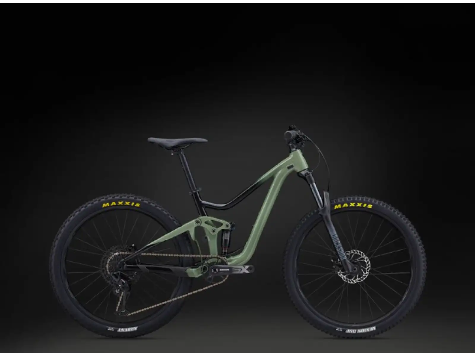 Giant Trance Jr 26 celoodpružený detský bicykel Shale Green