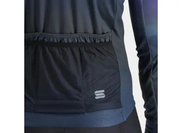 Sportful Flow Supergiara Thermal pánsky dres Galaxy Blue/Black sizing. L