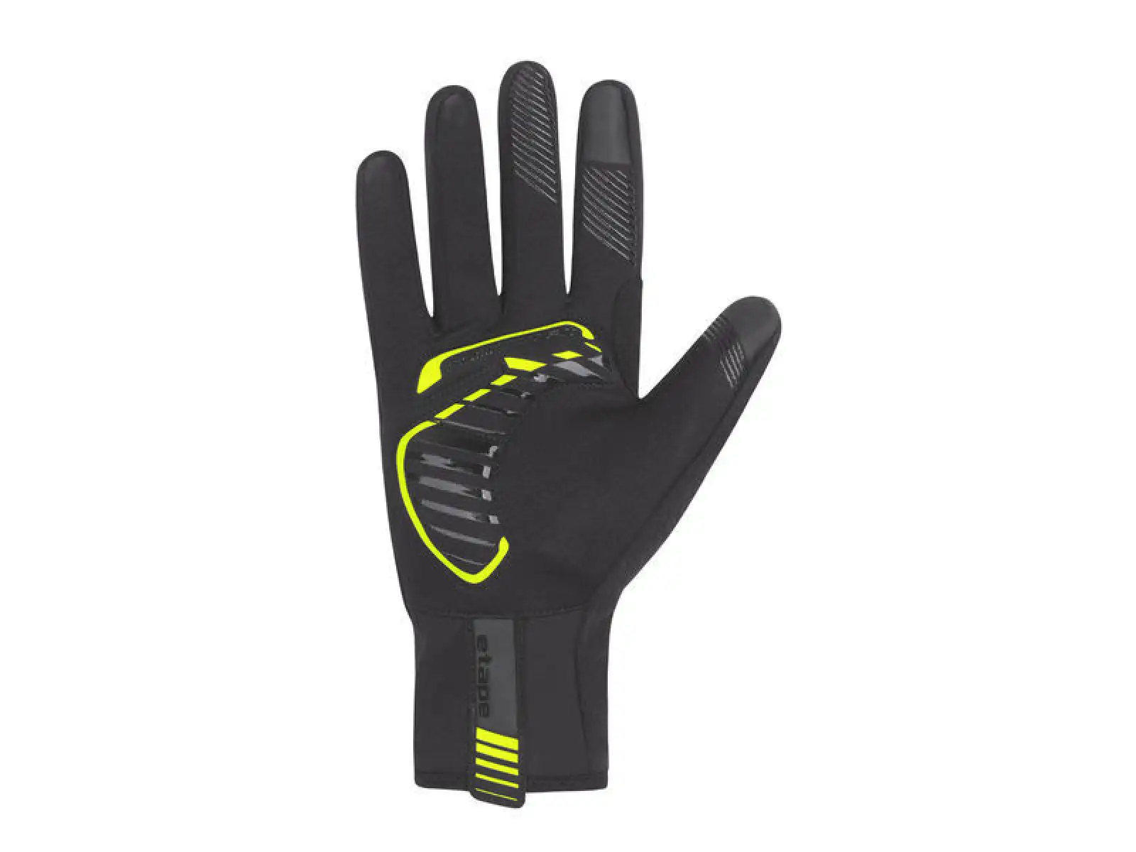 Etape LAKE 2.0 WS+ zateplené rukavice čierna/žltá fluo
