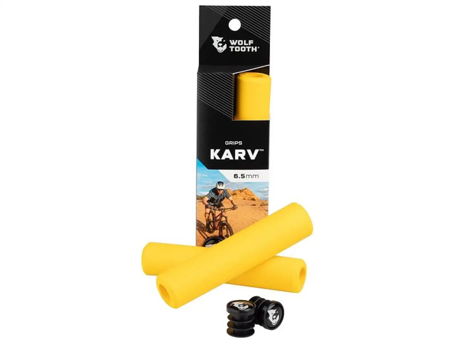Wolt Tooth gripy Karv 6.5mm žltá