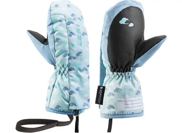 Leki Little Sky Zap Mitt rukavice na zjazd turquois/sky