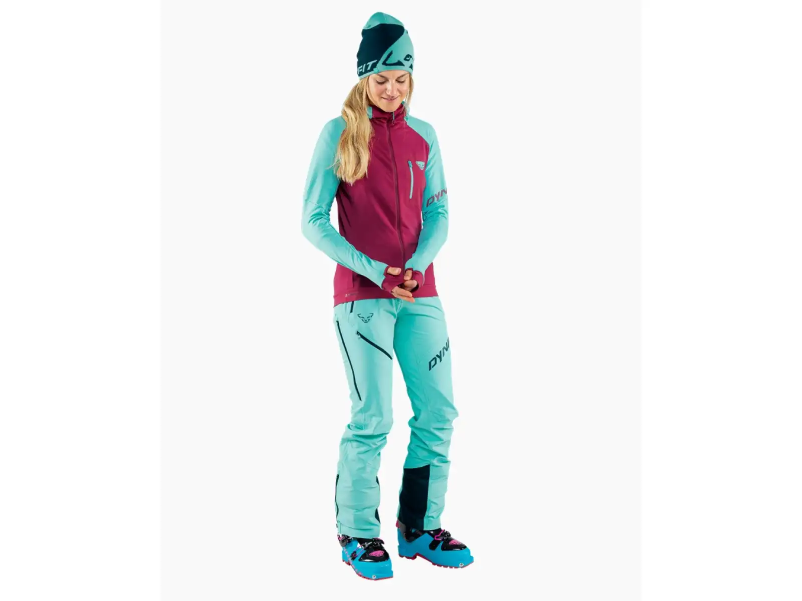 Dynafit Mercury Dynastretch Dámske softshellové nohavice Marine Blue