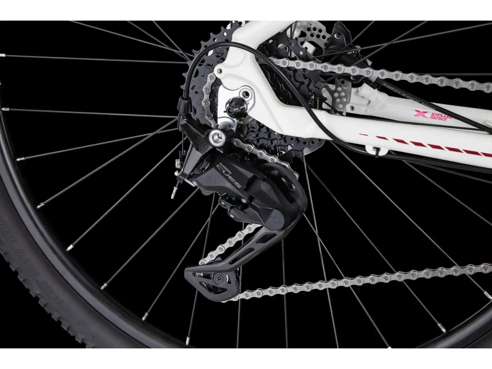 4Ever Vanessa Lady 29" dámsky horský bicykel Pearl white/metal pink
