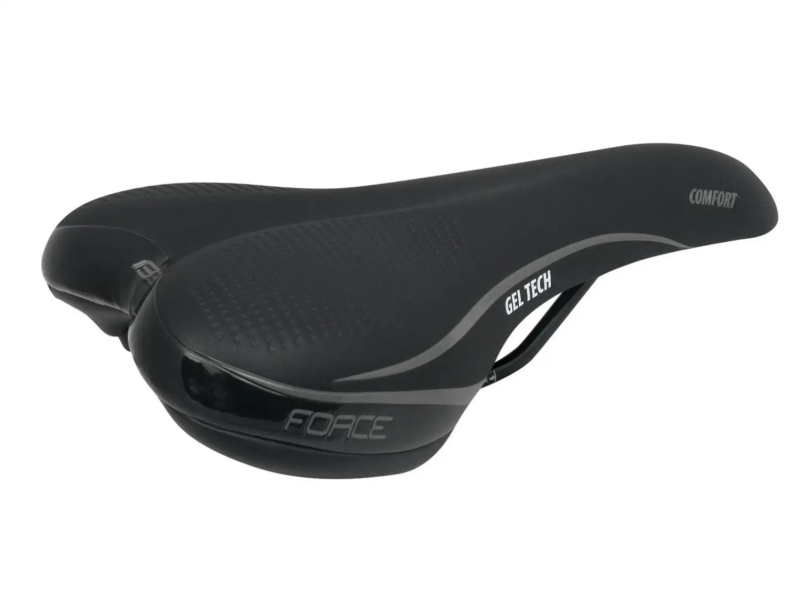 Force Comfort Gel Tech sedlo čierna