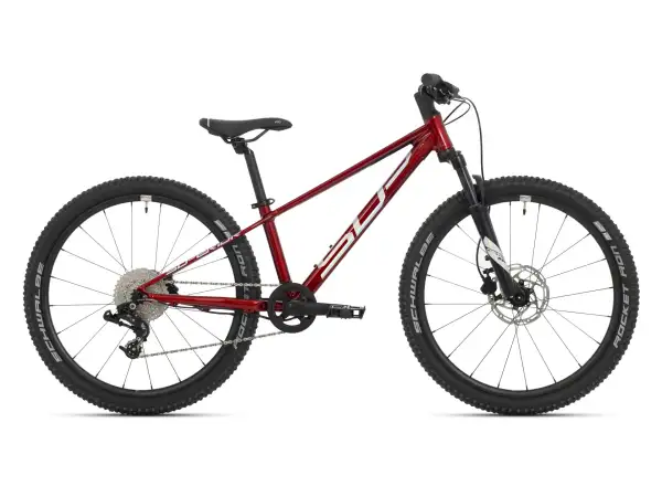 Superior Team 24 detský horský bicykel Gloss Dark Red