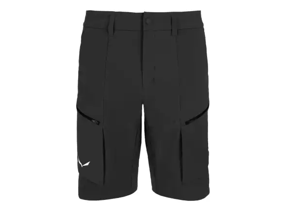Salewa Puez Dynastretch Cargo pánske kraťasy Black Out
