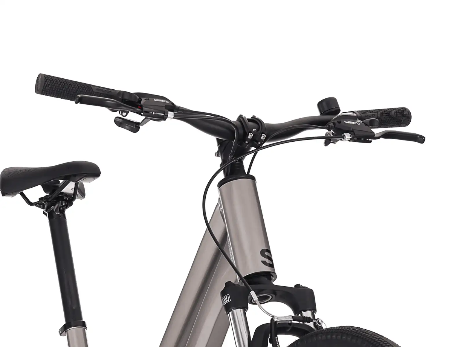 Superior Blox 6.0 MS trekingový bicykel Gloss Dark Chrome