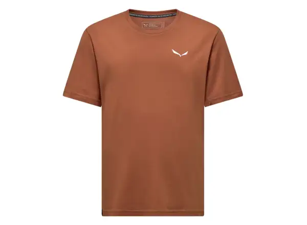 Salewa Eagle Vocab pánske tričko krátky rukáv Bombay Brown