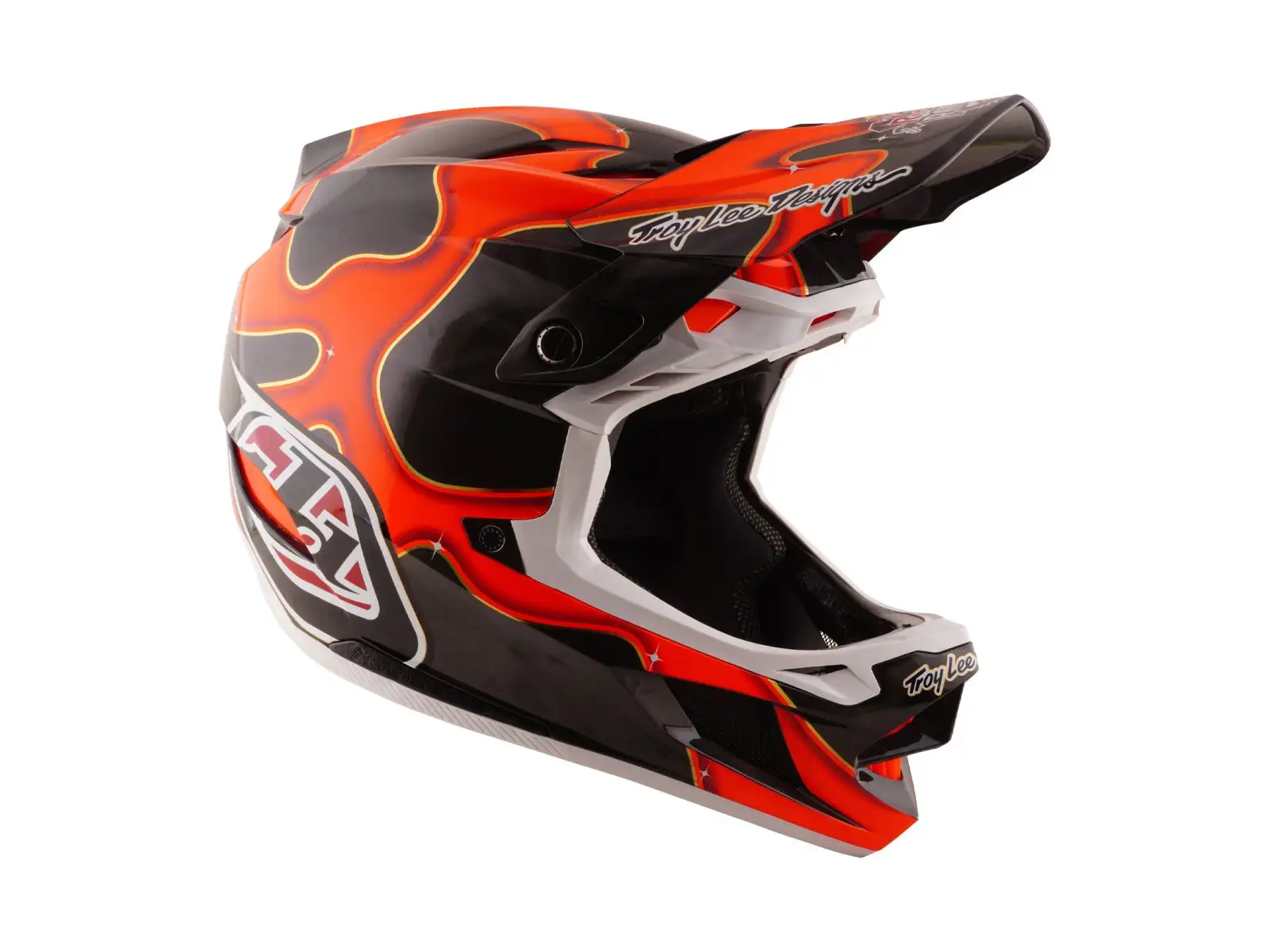 Troy Lee Designs D4 Carbon Red Bull Rampage prilba Dreamland Black