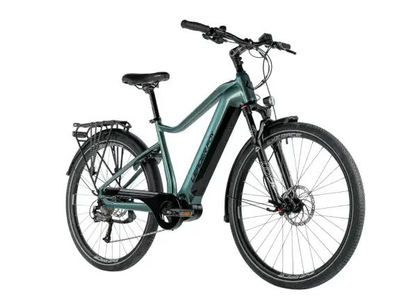 Leader Fox Denver 28 pánsky trekingový elektrobicykel zelená