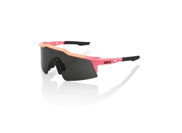 100% Speedcraft SL okuliare Matte Washed Out Neon Pink/Smok
