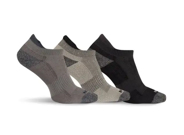 Merrell Charh Wool Everyday nízke ponožky charcoal heather (3 páry)