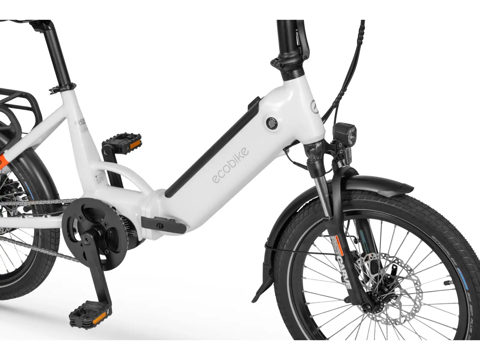 Ecobike Rhino Cruise 630 Wh Arctic White skladací elektrobicykel