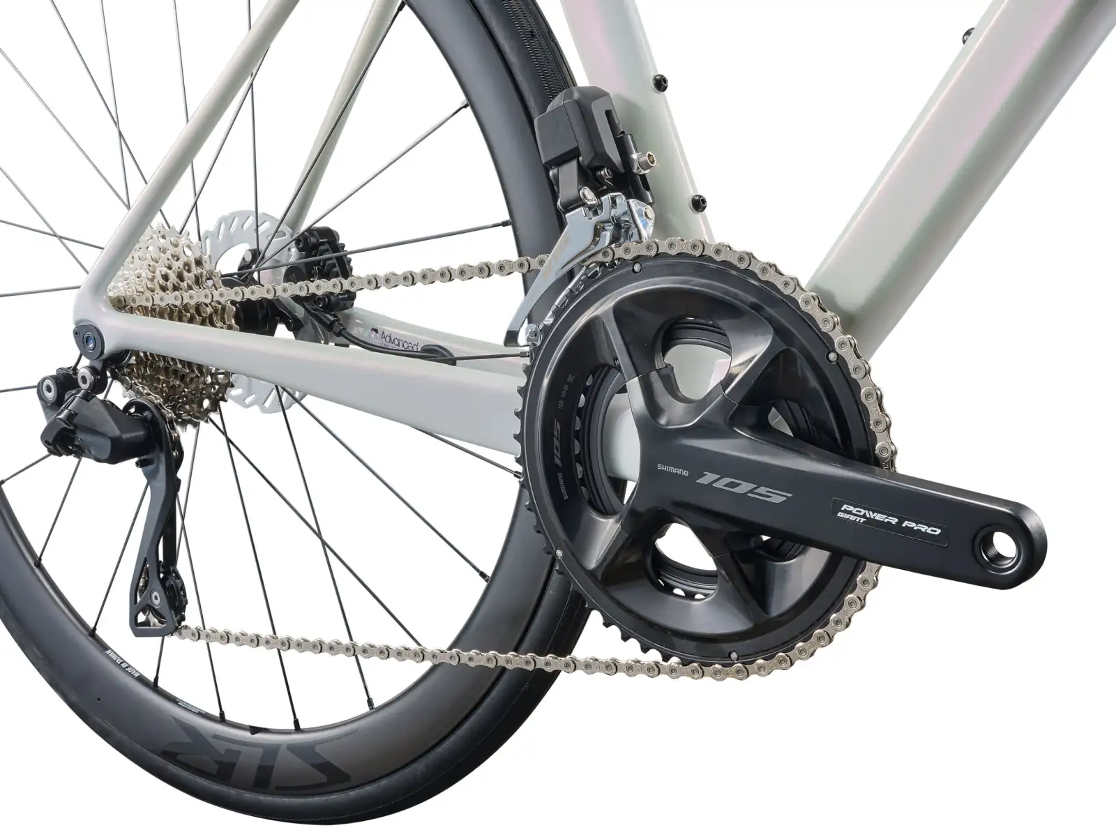Liv Langma Advanced Pro 1 Pro Compact cestný bicykel Fancy White