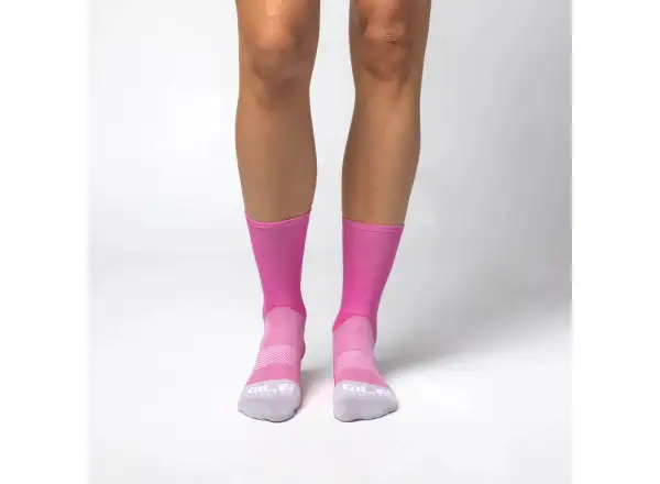 Alé Color Block T-Care Plus dámske ponožky Fucsia