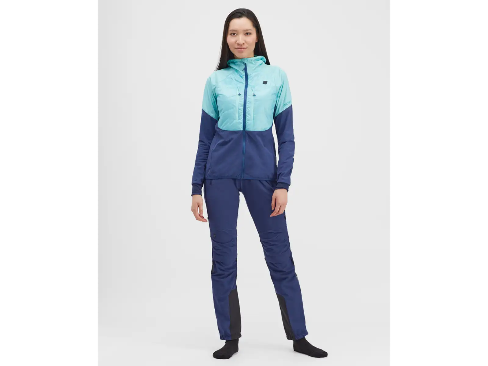 Silvini Asprino dámska bunda Navy/Turquoise